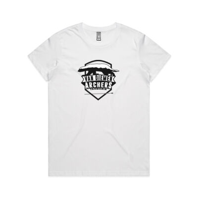 The VDA Range - Retro HB - AS Colour - Women's Maple Crew Tee (Regular Fit) Thumbnail