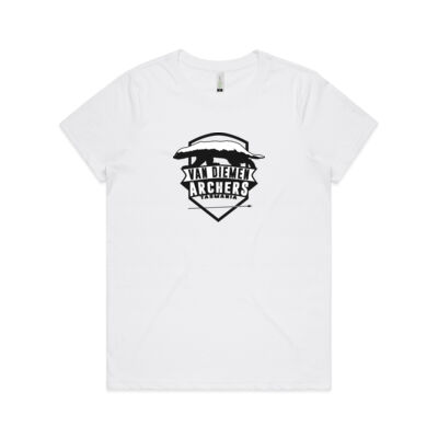 The VDA Range - Retro HB - AS Colour - Women's  Maple ORGANIC Tee Thumbnail